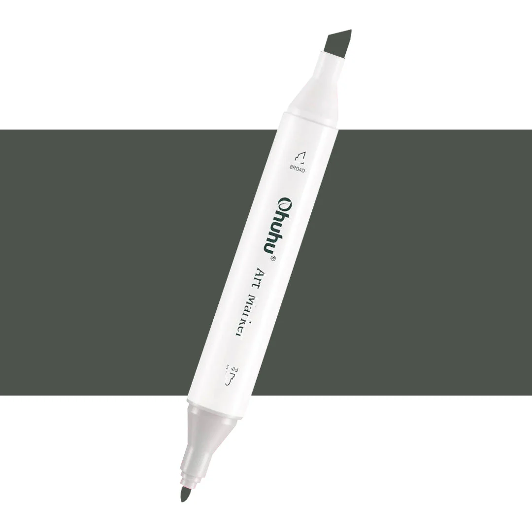 Ohuhu Oahu CG140 / BGY38 Individual Marker, Fine & Chisel