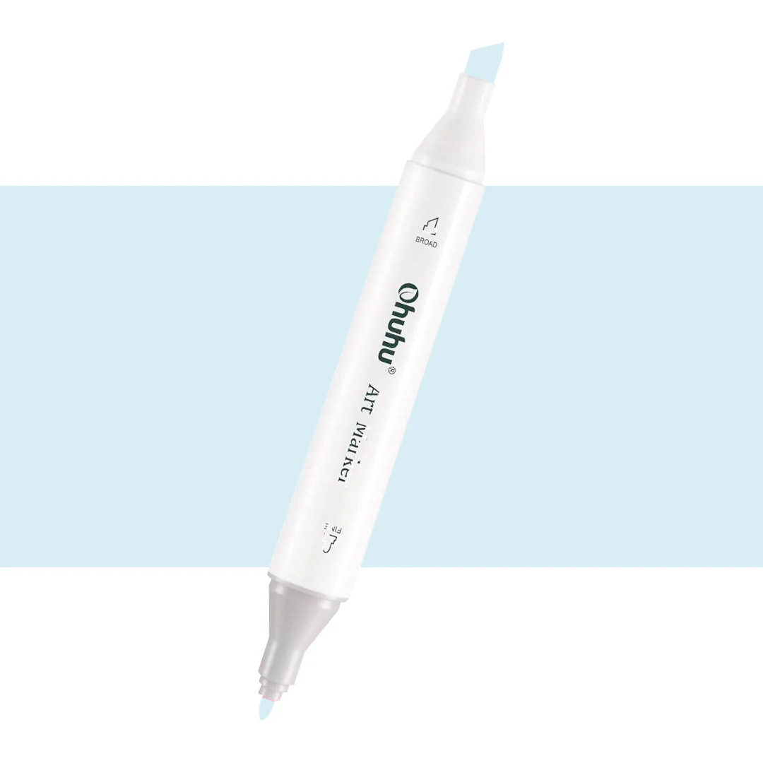 Ohuhu Oahu MG030 / B27 Individual Marker, Fine & Chisel