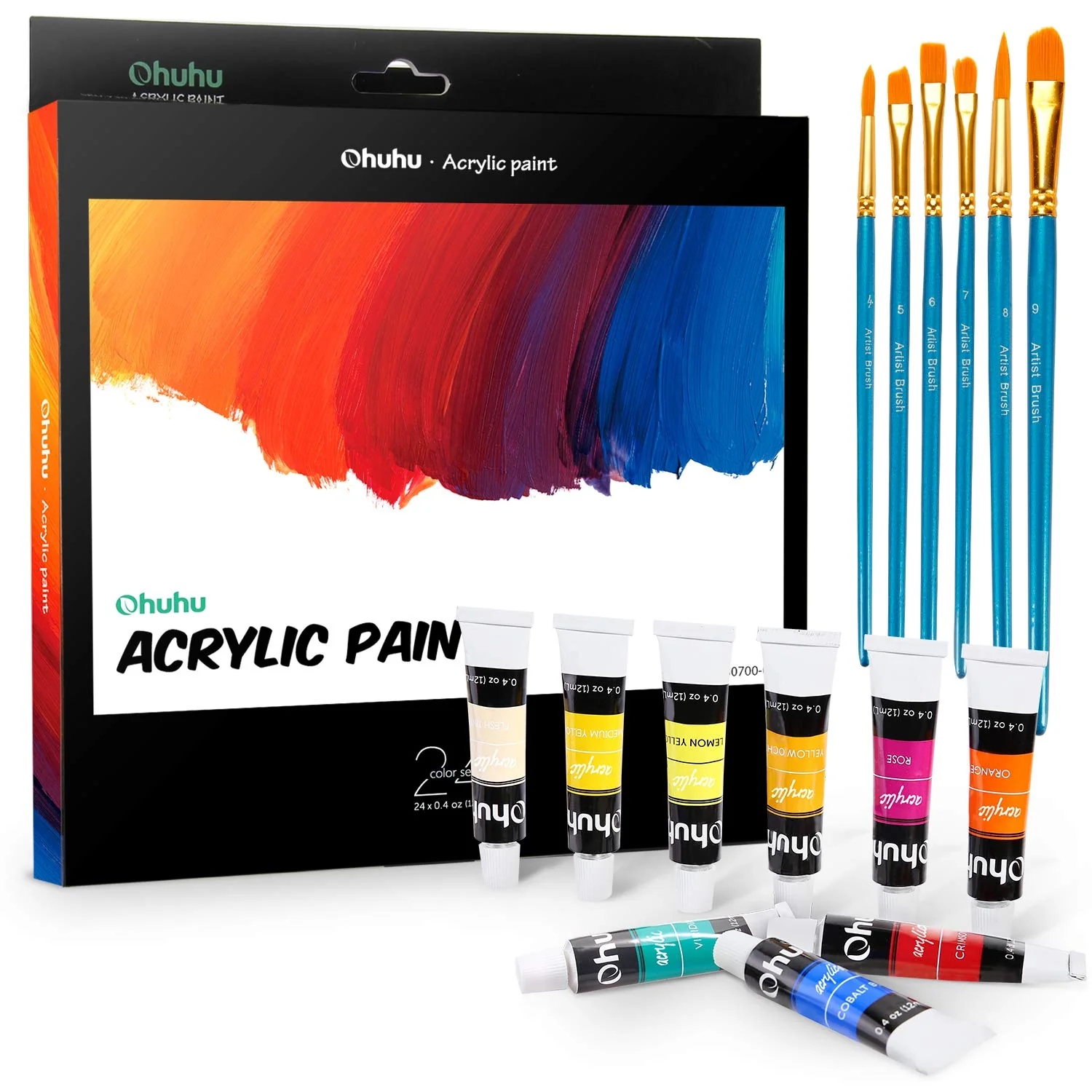 Ohuhu Acrylic Paints Tubes (Canada Domestic Shipping) - Image 2