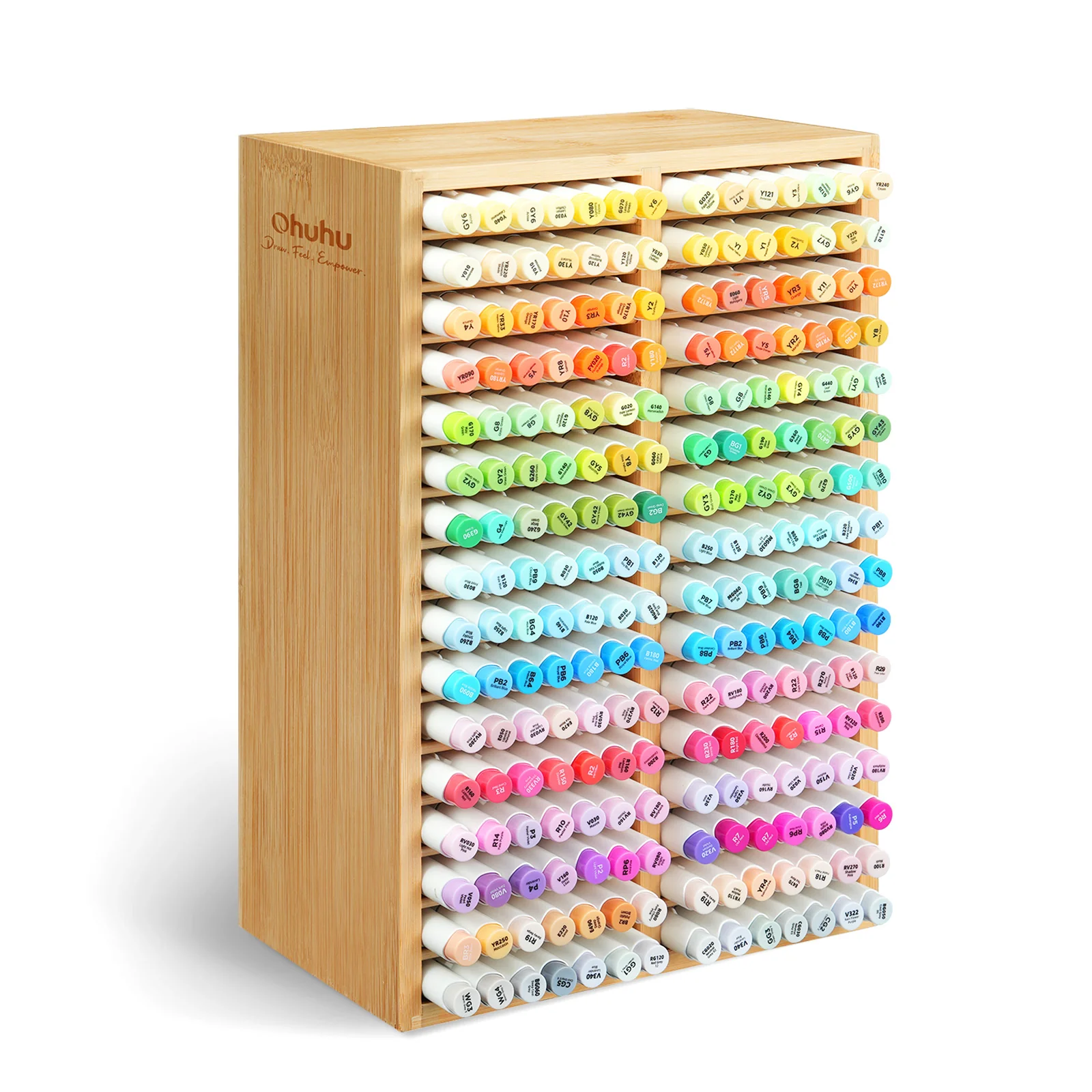 Ohuhu Bamboo Marker Organizer (Canada Domestic Shipping) - Image 8