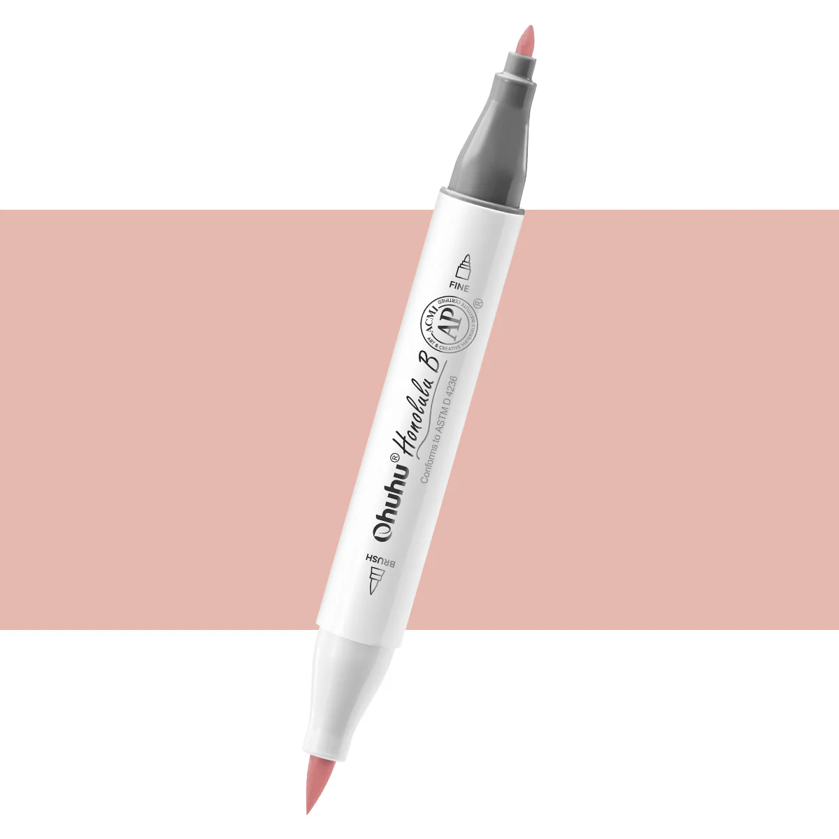 Ohuhu Honolulu B E75 (Replace R26) Individual Marker, Brush & Fine