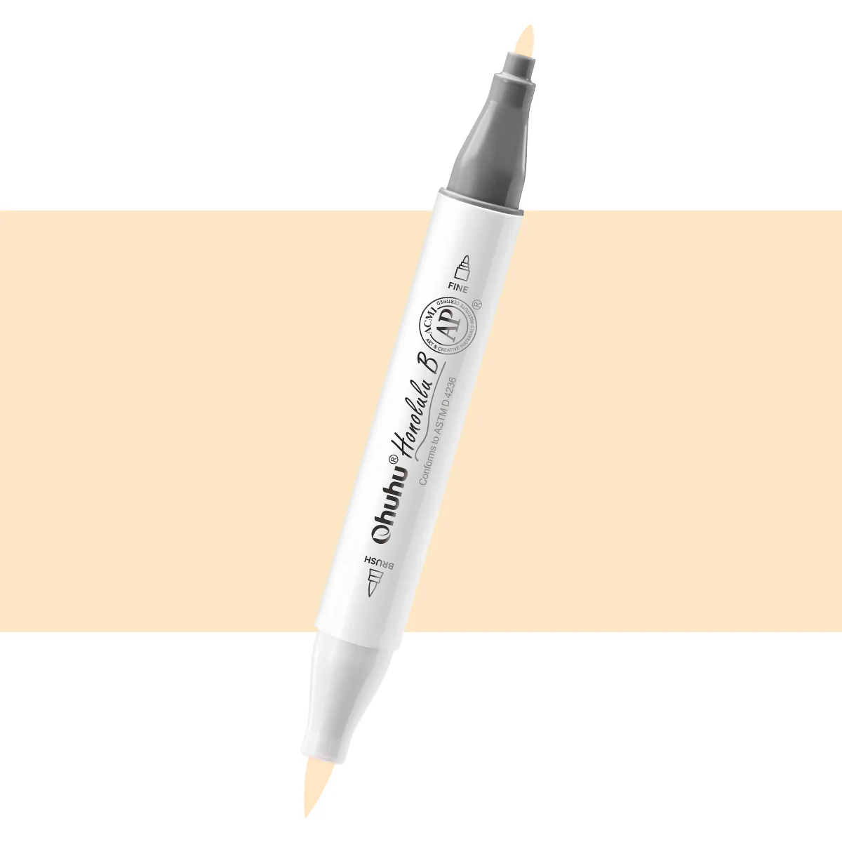 Ohuhu Honolulu B Y55 (Replace Y120) Individual Marker, Brush & Fine