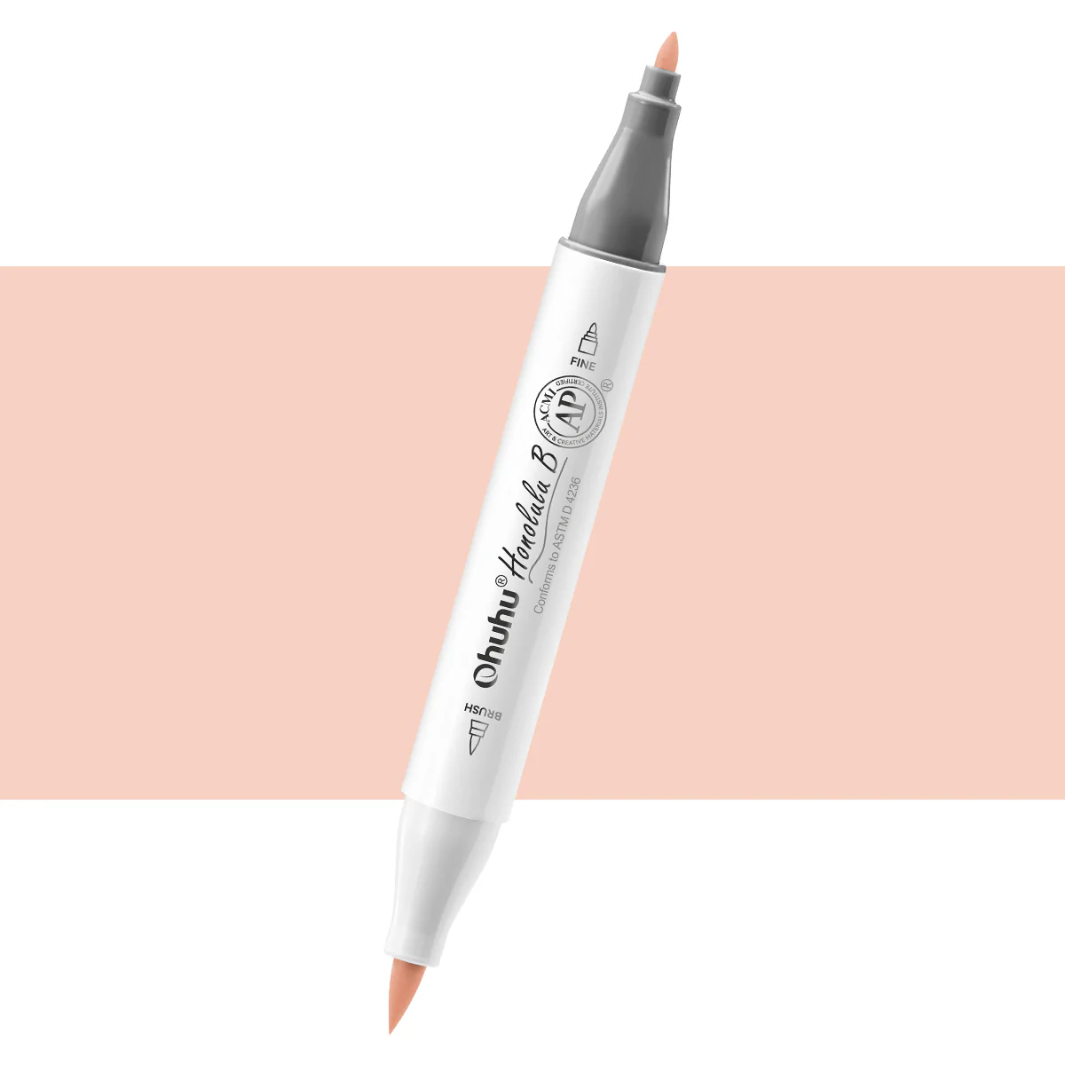 Ohuhu Honolulu B YR56 (Replace R090) Individual Marker, Brush & Fine