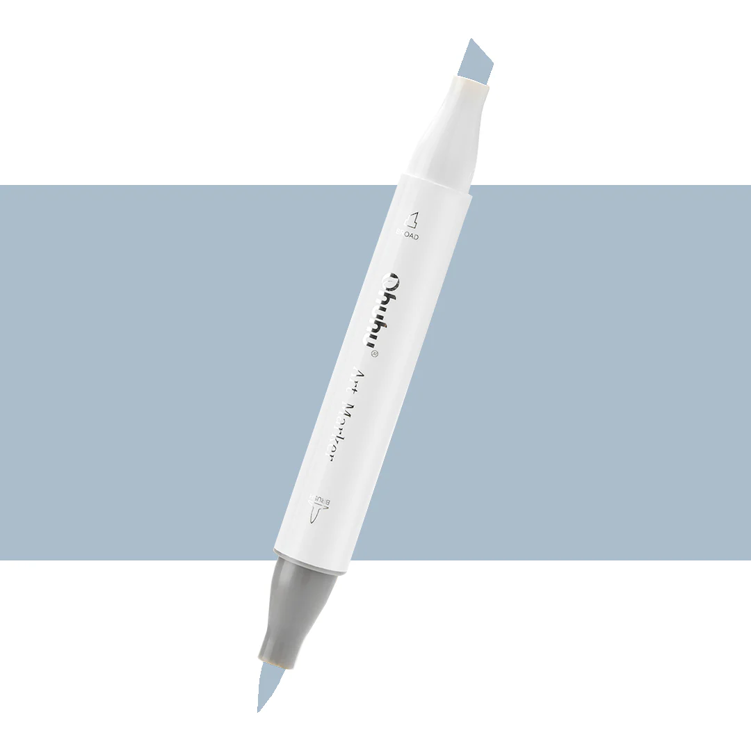 Ohuhu Honolulu BG070 / GG12 Individual Marker, Brush & Chisel
