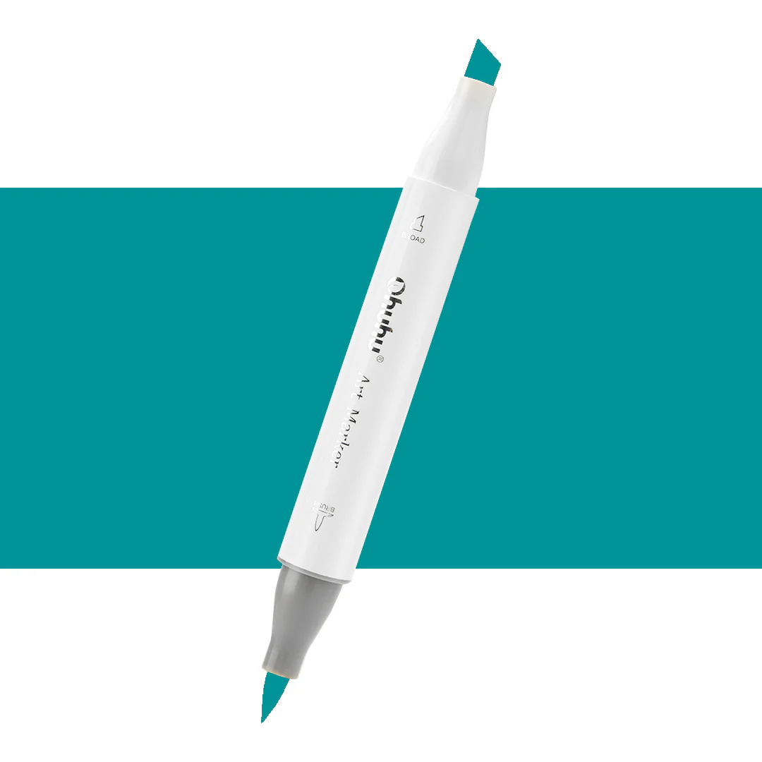 Ohuhu Honolulu BG6 / BG314 Individual Marker, Brush & Chisel