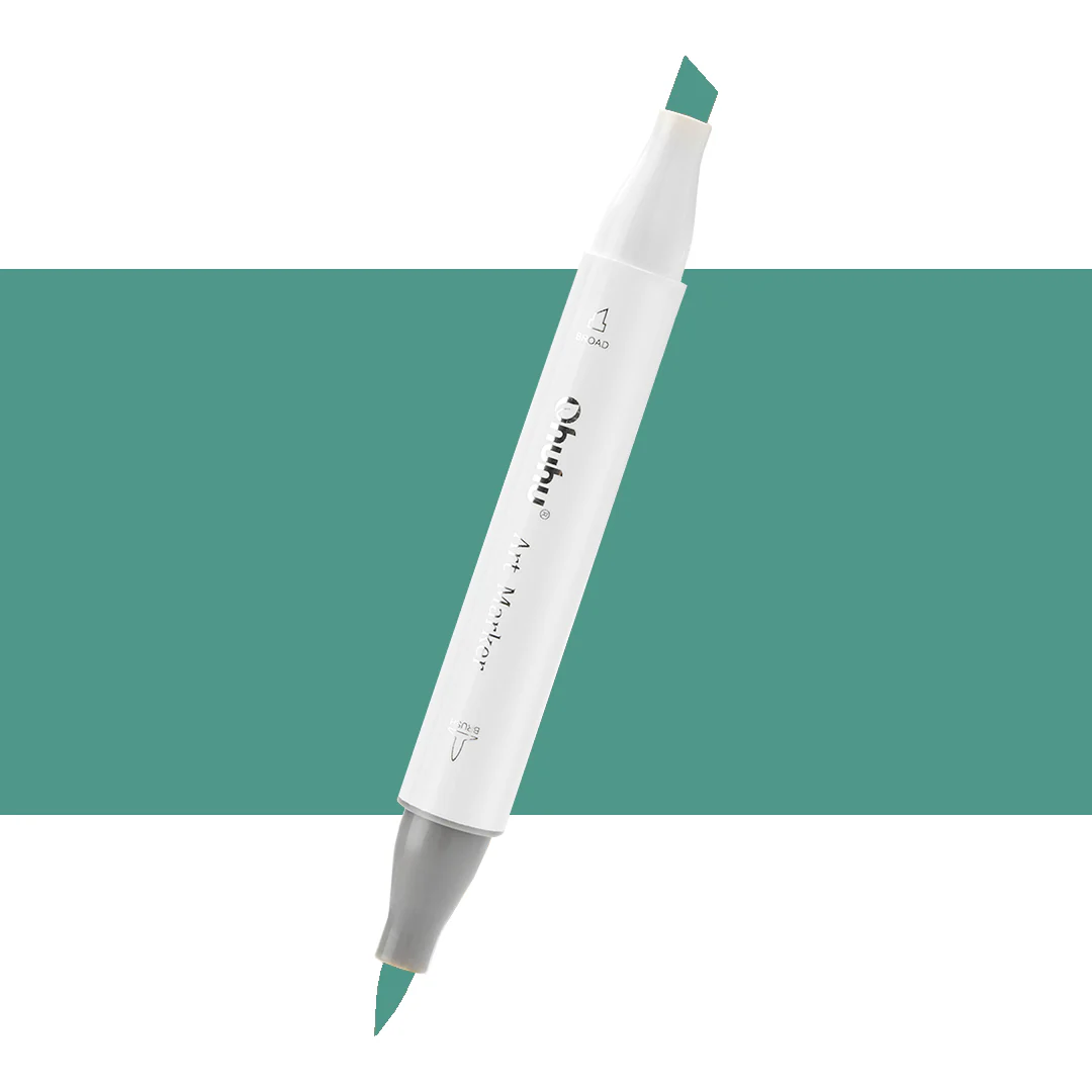 Ohuhu Honolulu BG8 / BG215 Individual Marker, Brush & Chisel