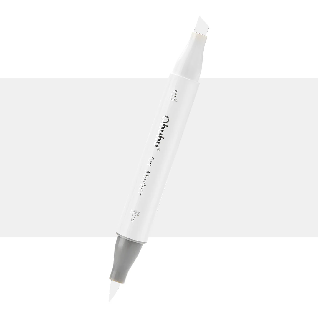Ohuhu Honolulu CG020 / CG01 Individual Marker, Brush & Chisel