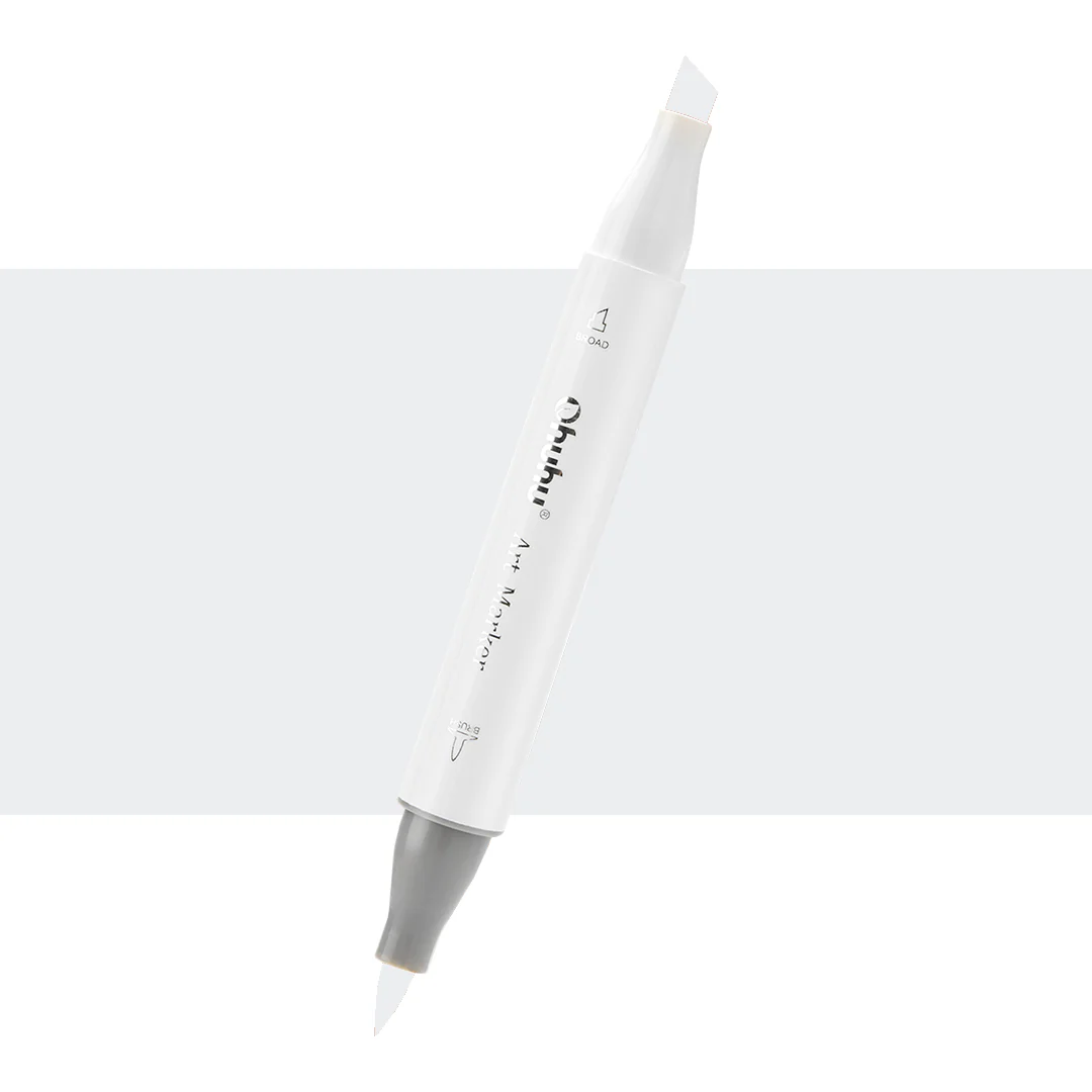 Ohuhu Honolulu CG2 / GG10 Individual Marker, Brush & Chisel