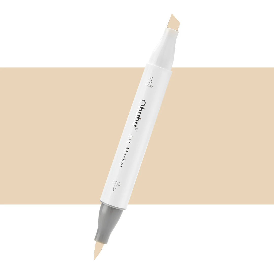 Ohuhu Honolulu E210 / Y69 Individual Marker, Brush & Chisel