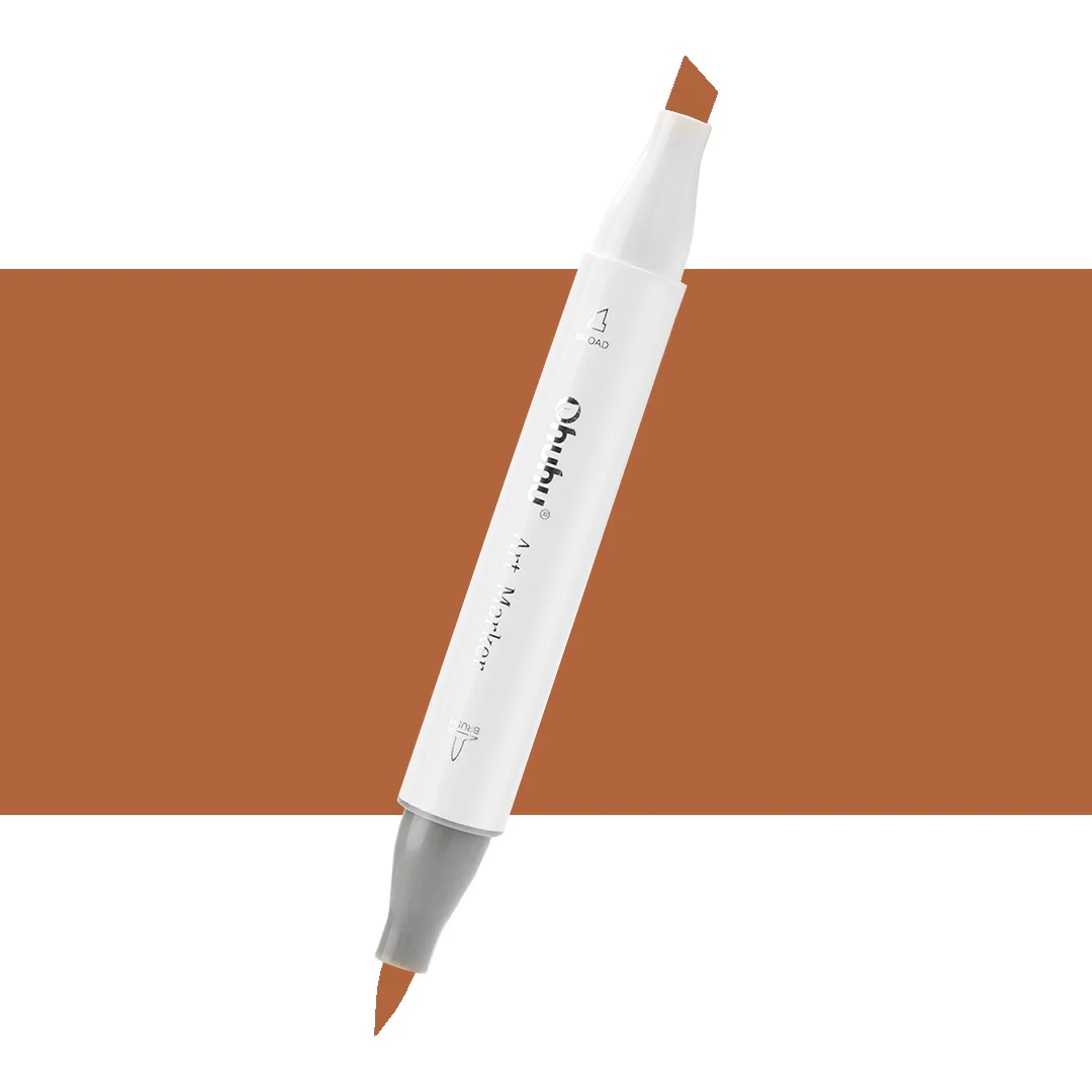 Ohuhu Honolulu E260 / YR314 Individual Marker, Brush & Chisel