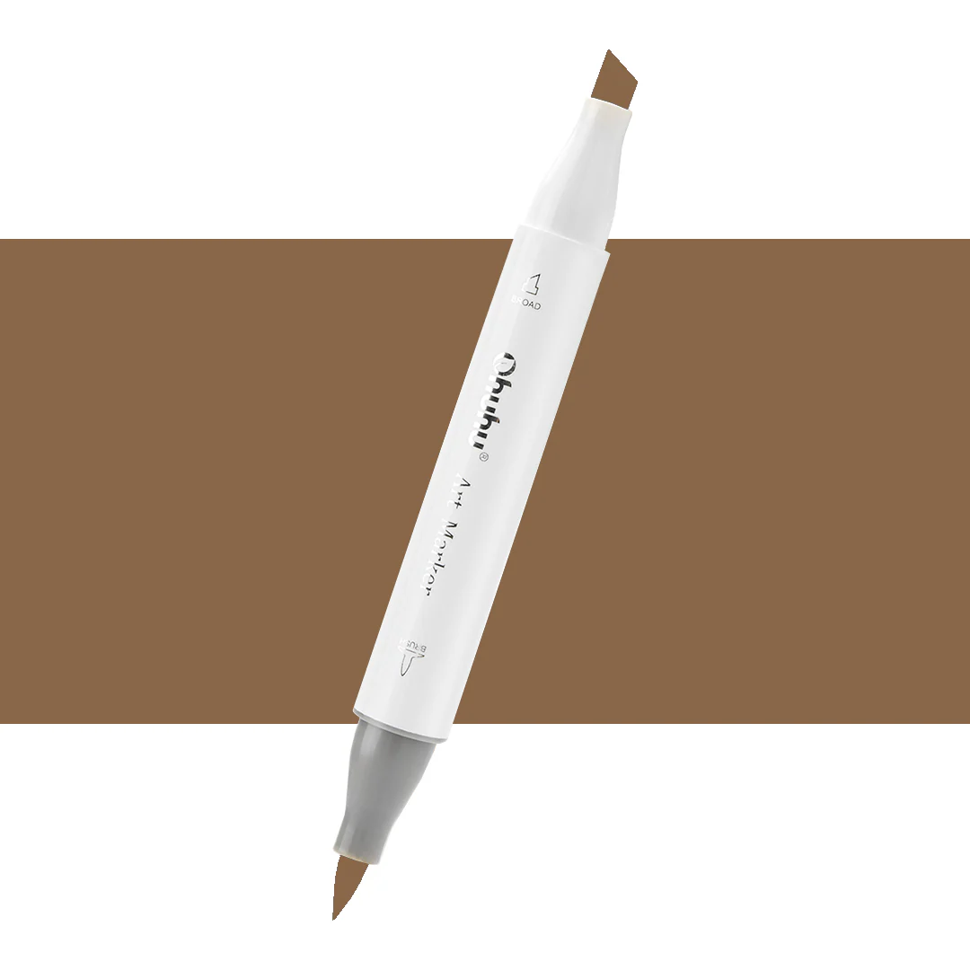 Ohuhu Honolulu E370 / Y515 Individual Marker, Brush & Chisel