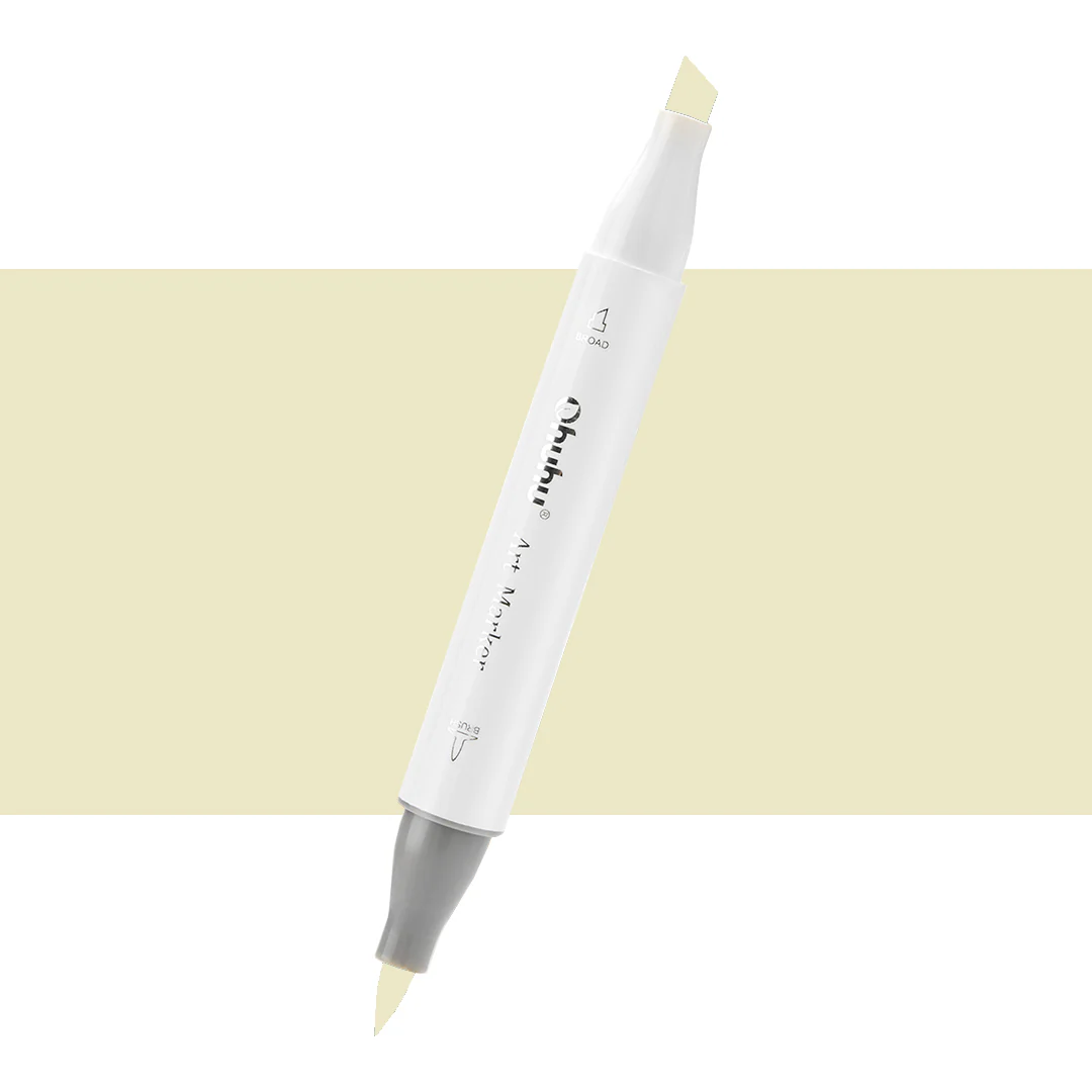 Ohuhu Honolulu G030 / Y03 Individual Marker, Brush & Chisel