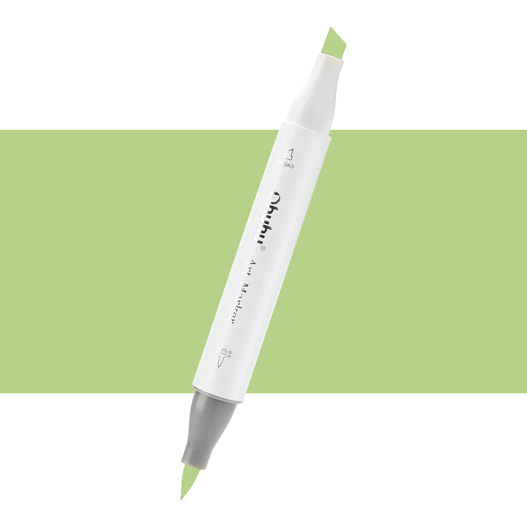 Ohuhu Honolulu G130 / YG66 Individual Marker, Brush & Chisel