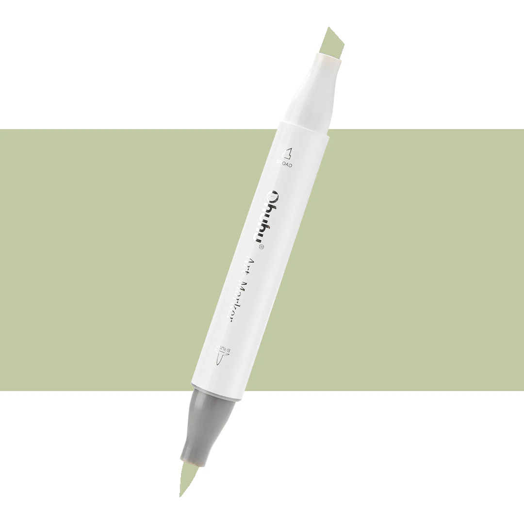 Ohuhu Honolulu G240 / YG36 Individual Marker, Brush & Chisel
