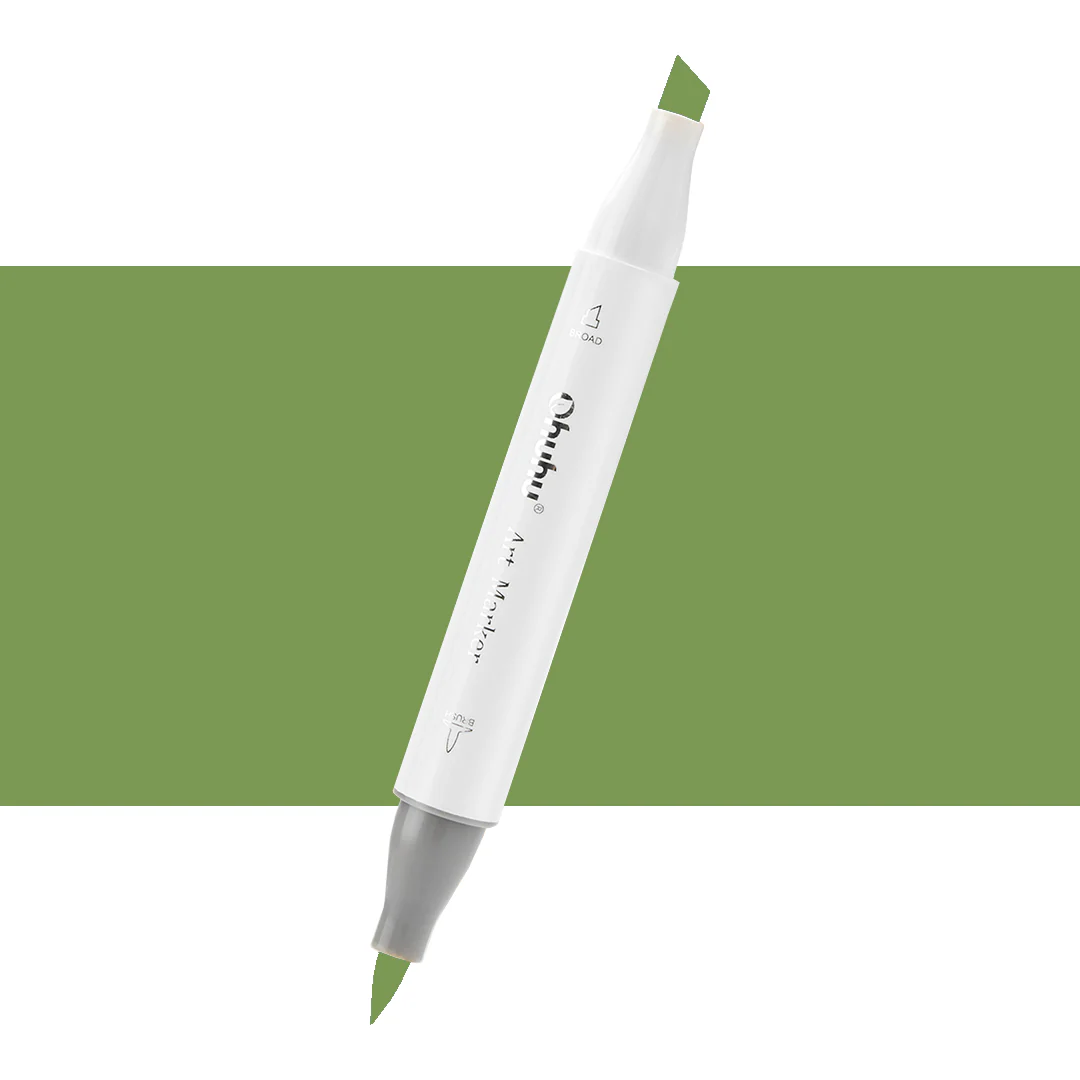 Ohuhu Honolulu G270 / YG312 Individual Marker, Brush & Chisel