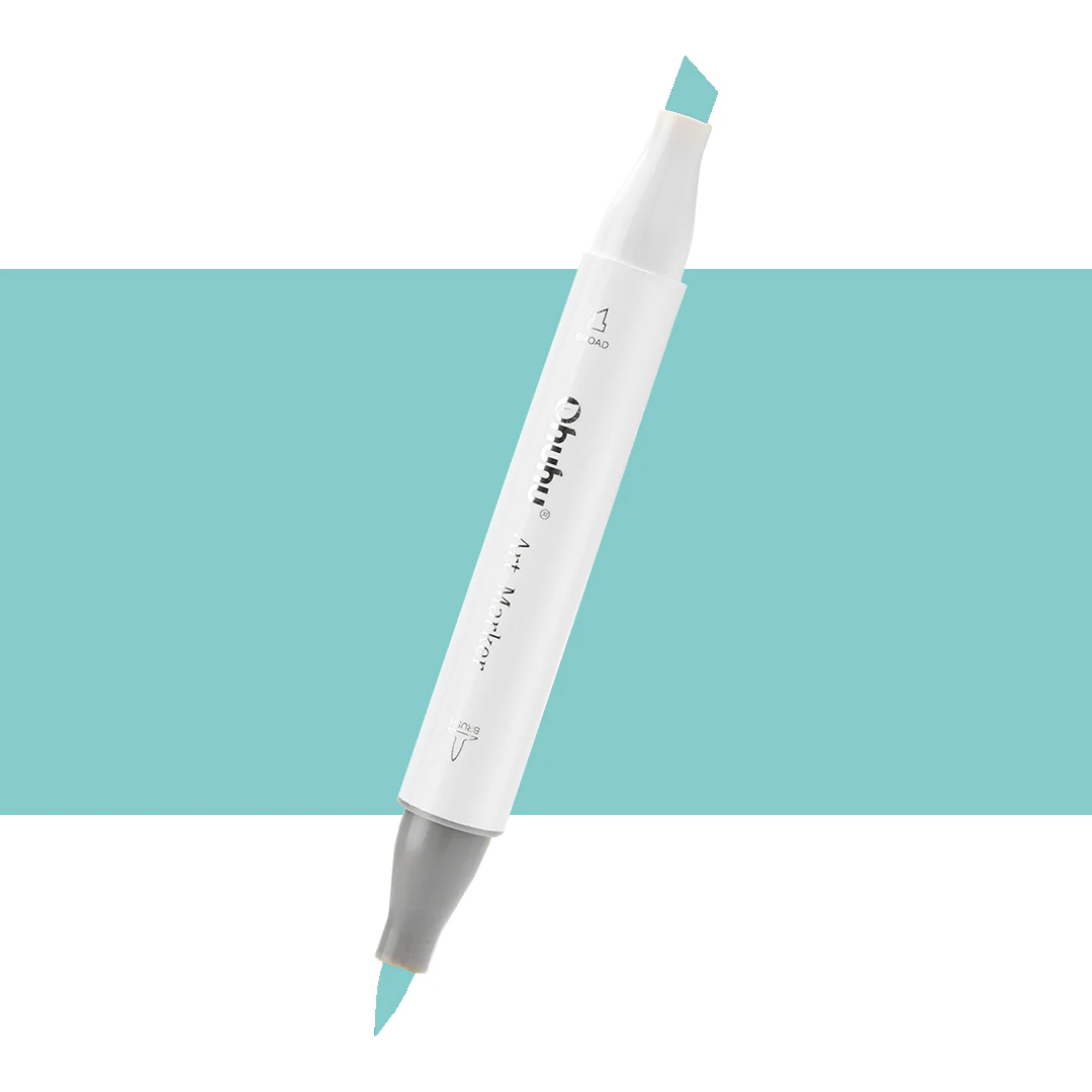 Ohuhu Honolulu G324 / BG19 Individual Marker, Brush & Chisel