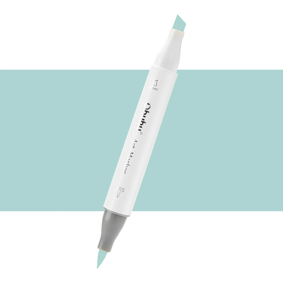 Ohuhu Honolulu G322 / BG04 Individual Marker, Brush & Chisel