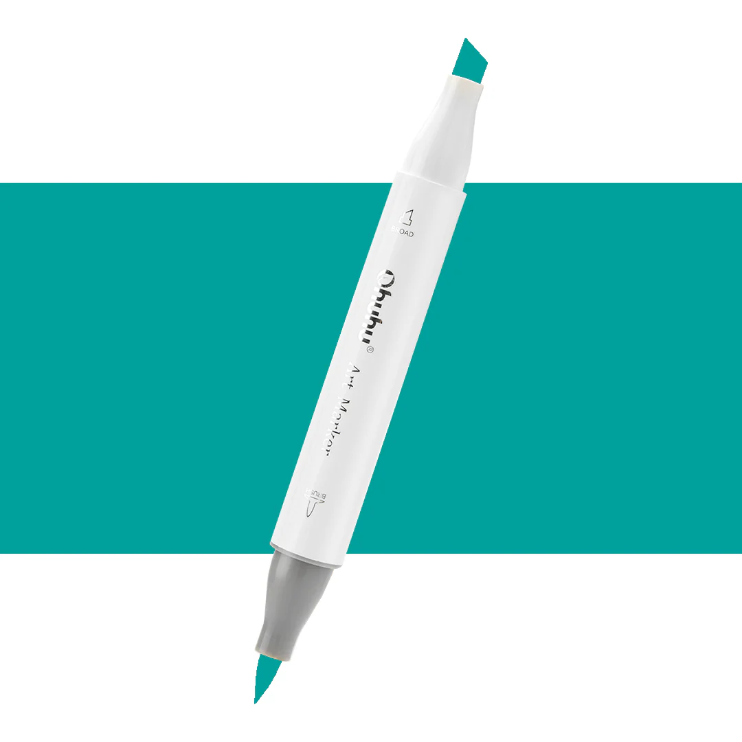 Ohuhu Honolulu G500 / BG011 Individual Marker, Brush & Chisel
