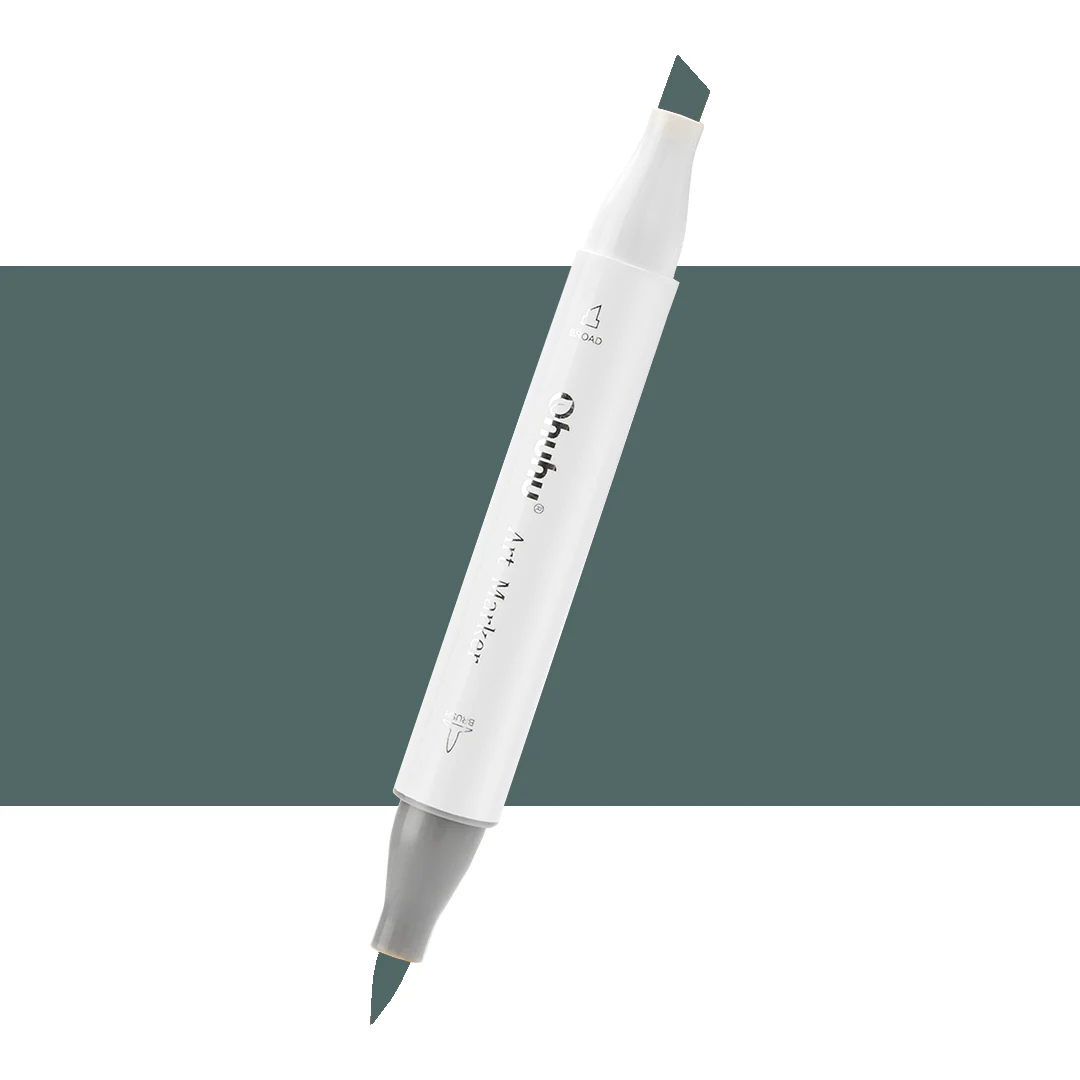 Ohuhu Honolulu GG9 / BGY18 Individual Marker, Brush & Chisel