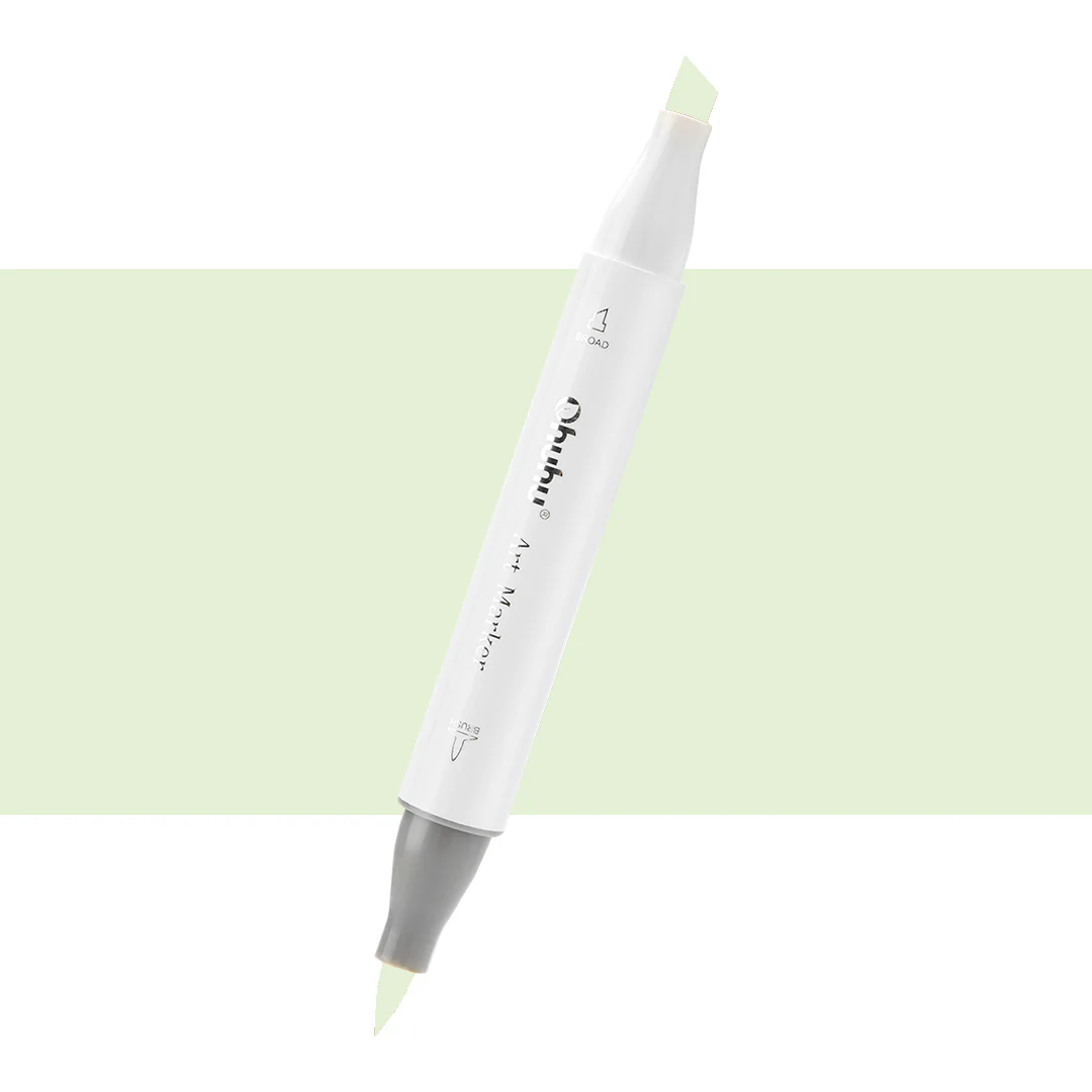 Ohuhu Honolulu GY172 / G43 Individual Marker, Brush & Chisel