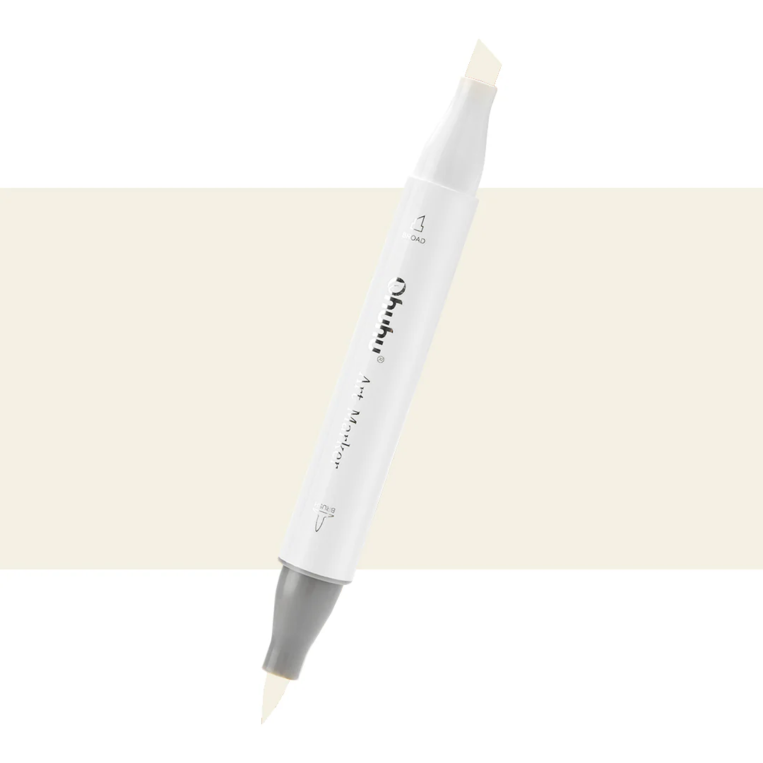 Ohuhu Honolulu GY173 / E22 Individual Marker, Brush & Chisel