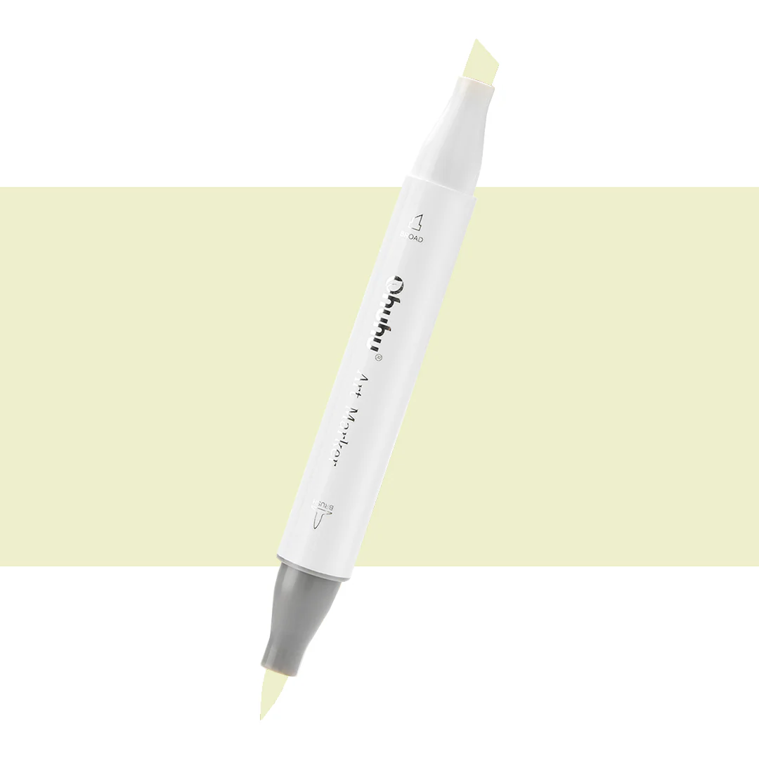 Ohuhu Honolulu GY6 / Y07 Individual Marker, Brush & Chisel