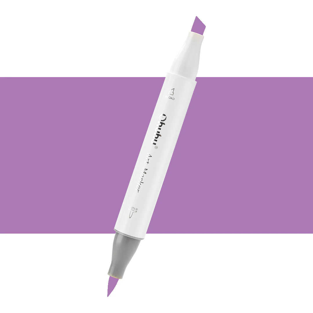 Ohuhu Honolulu P4 / V010 Individual Marker, Brush & Chisel
