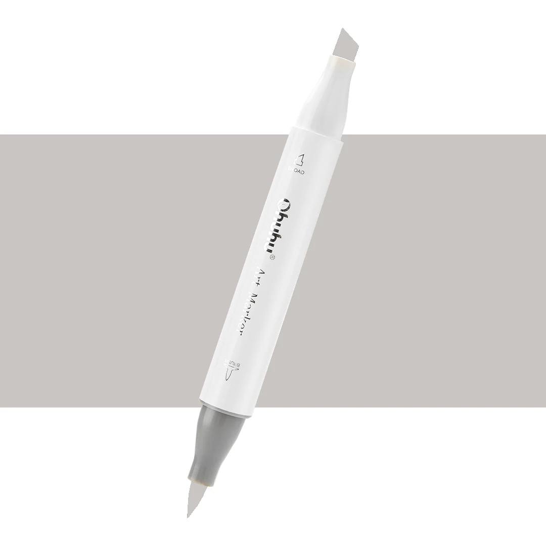 Ohuhu Honolulu RG050 / YGY05 Individual Marker, Brush & Chisel