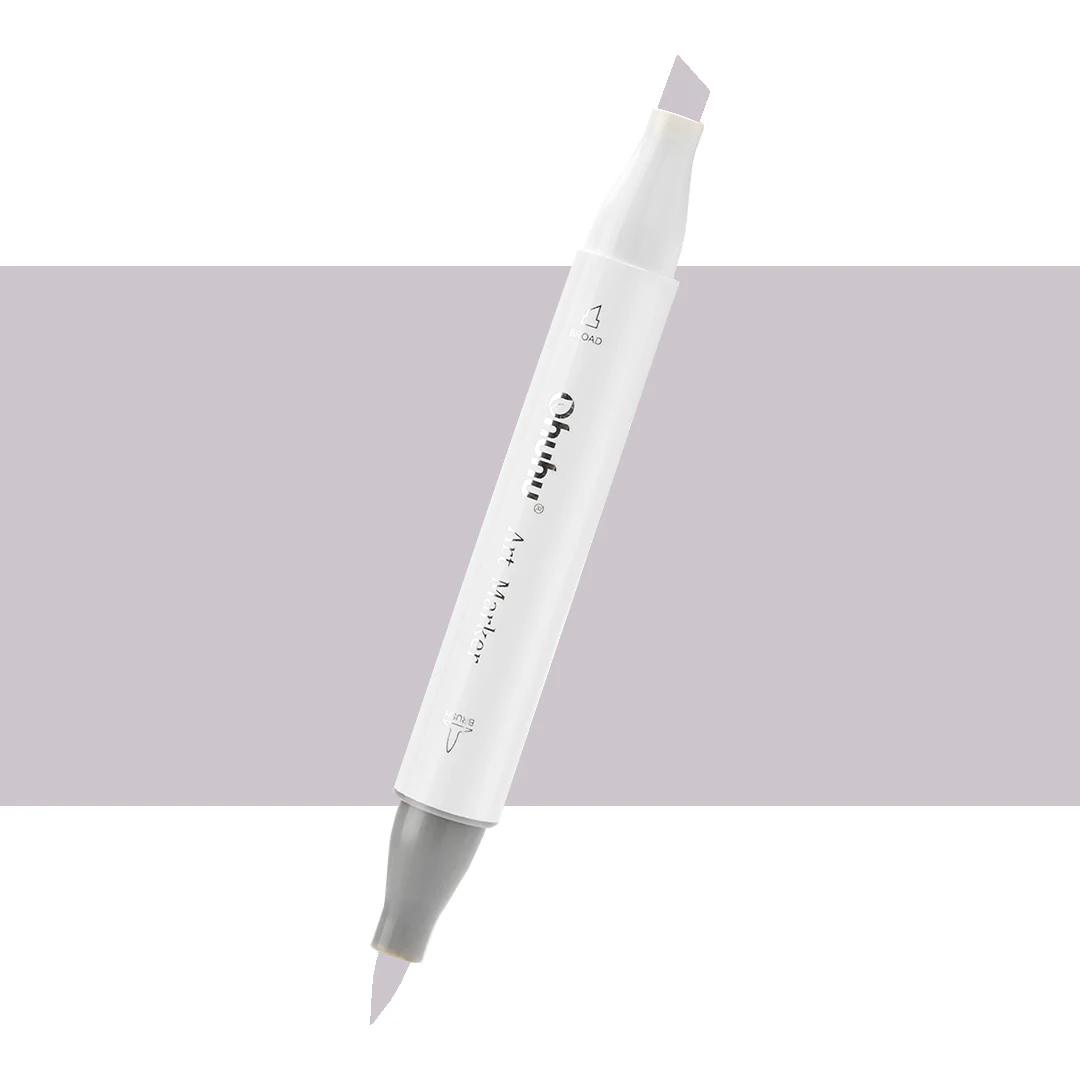 Ohuhu Honolulu RG120 / WG04 Individual Marker, Brush & Chisel