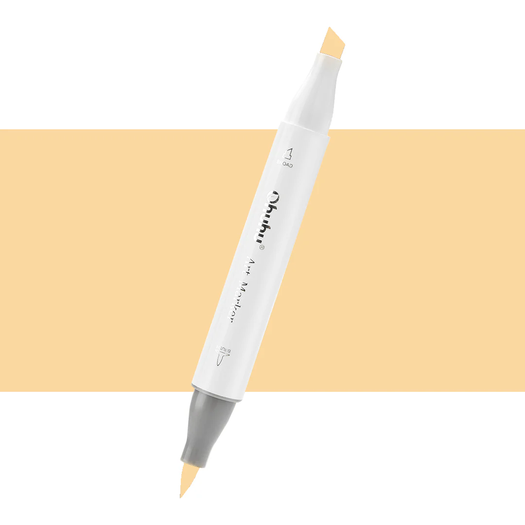 Ohuhu Honolulu Y1 / Y27 Individual Marker, Brush & Chisel