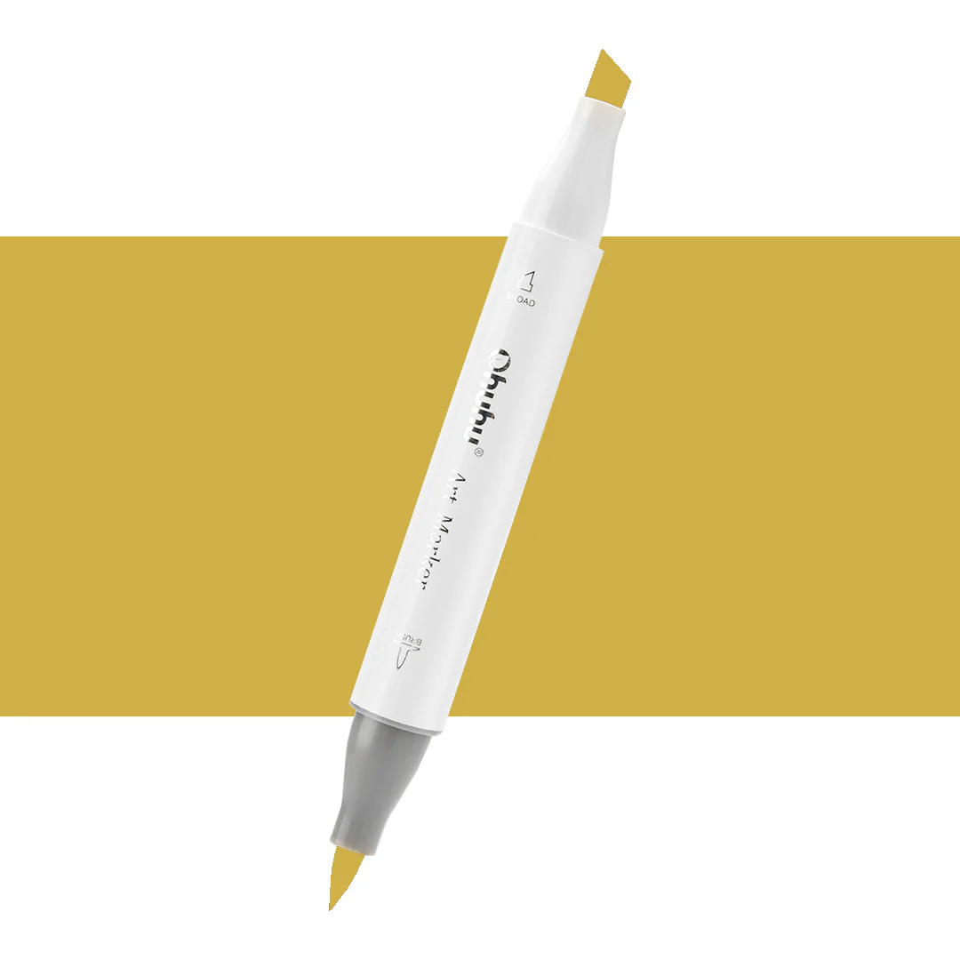 Ohuhu Honolulu Y8 / Y315 Individual Marker, Brush & Chisel
