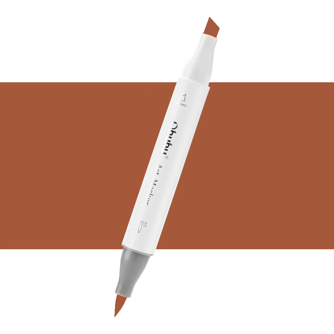 Ohuhu Honolulu YR91 / E615 Individual Marker, Brush & Chisel