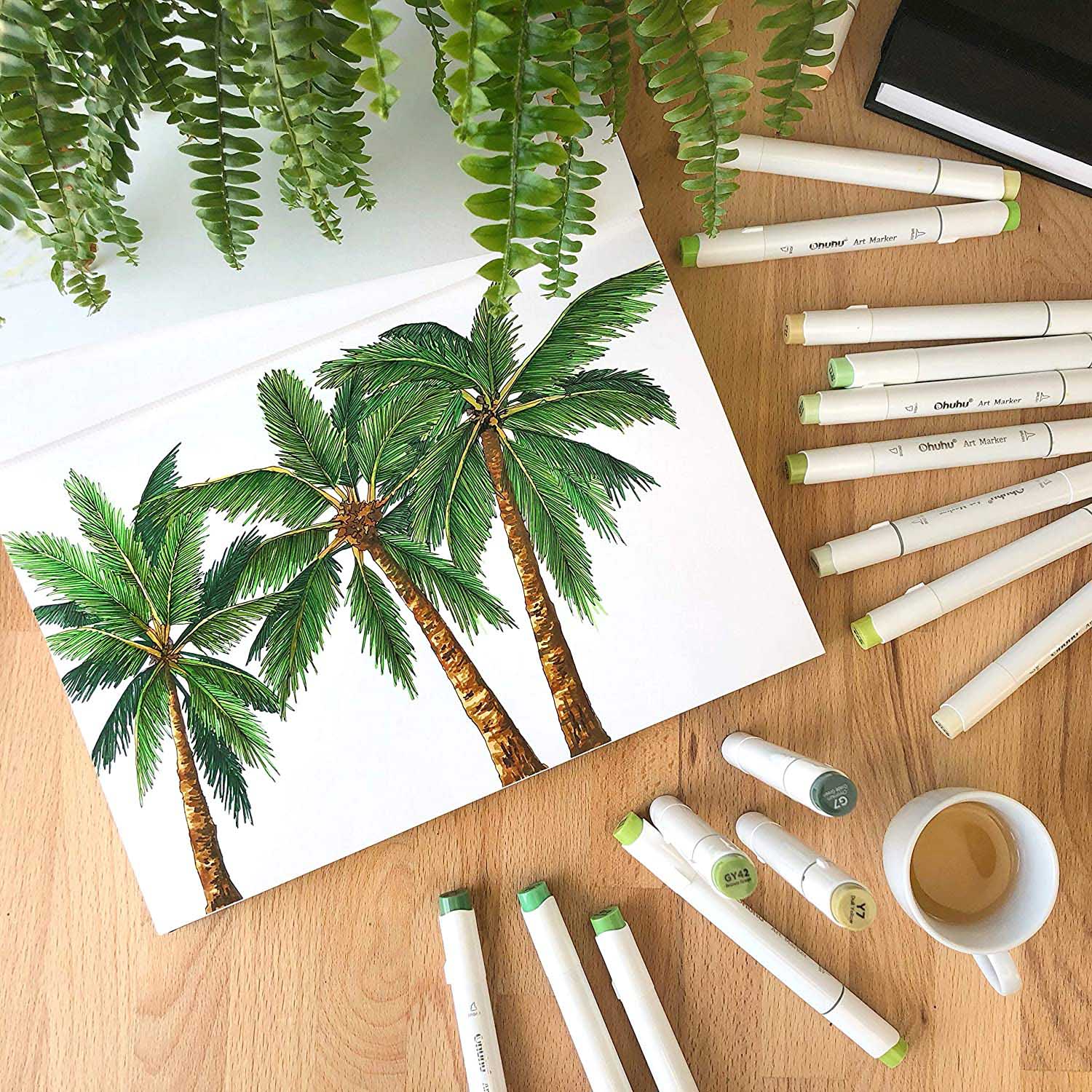 Ohuhu Marker Pads Art Sketchbooks for Markers (Australia Domestic Shipping) - Image 6